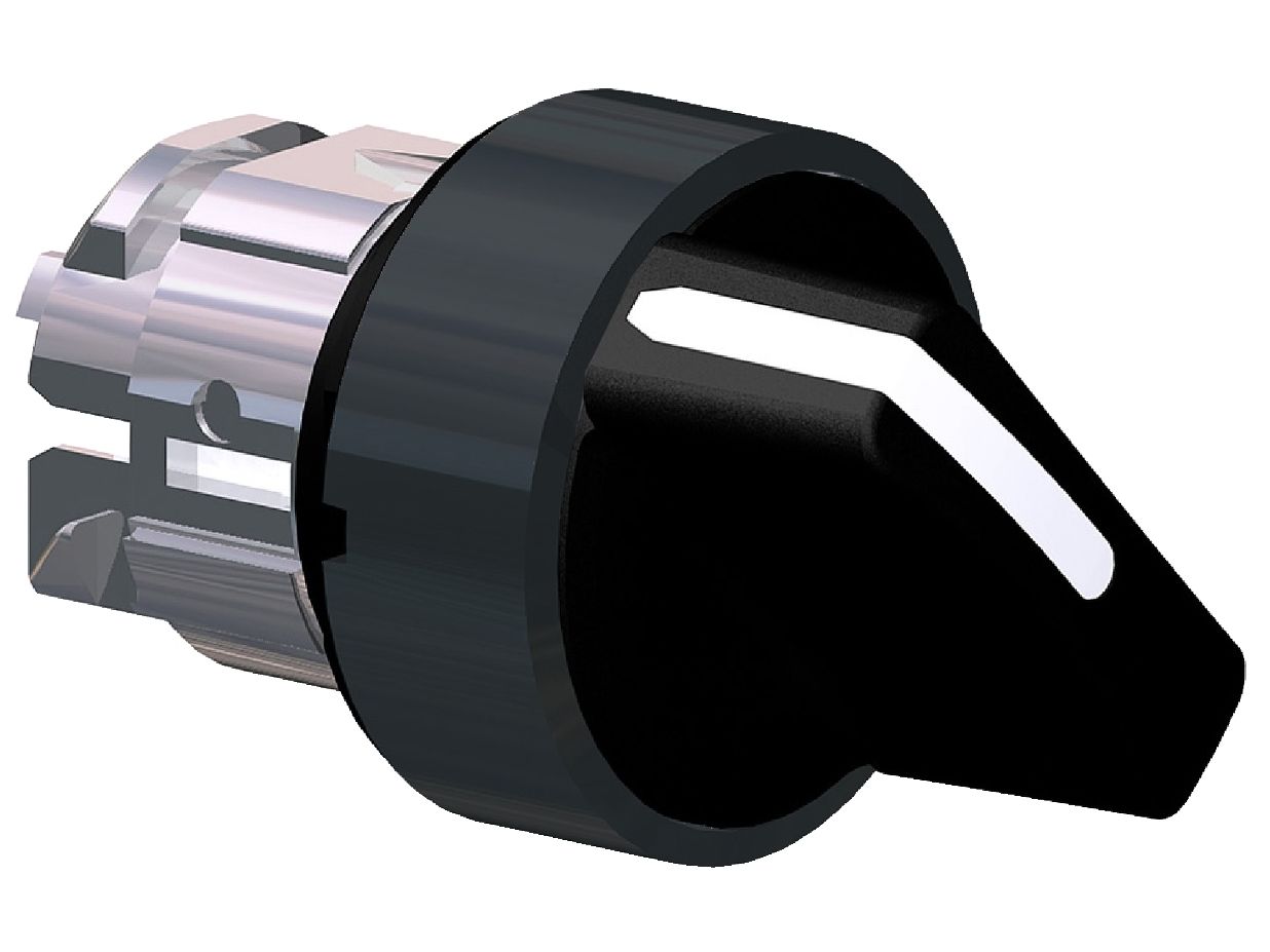 Schneider Electric Harmony XB4 Series 2 Position Selector Switch Head, 22mm Cutout