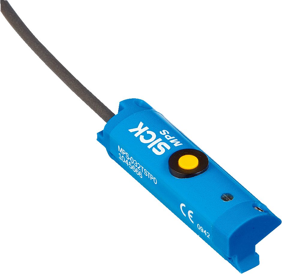 SICK Magnetic Cylinder Sensor - Position Sensor Pneumatic Position Detector, IP67, 15 → 30V dc, MPS-T, with LED
