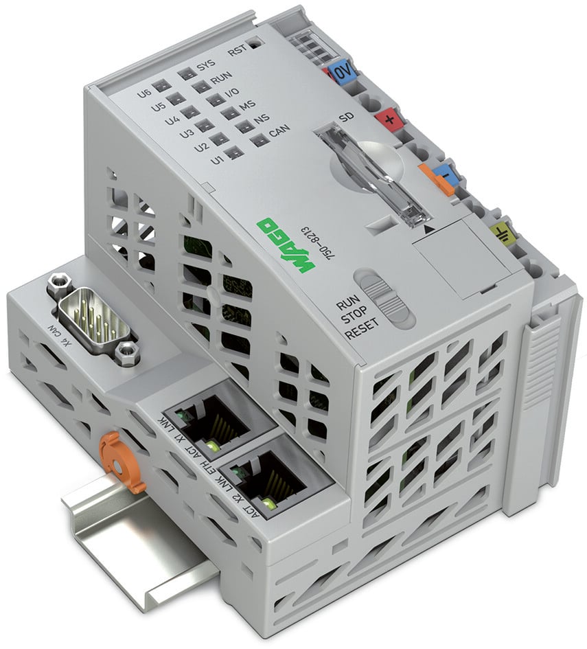 WAGO PFC200 Series Communication Module, 24 V Supply, 2-Input