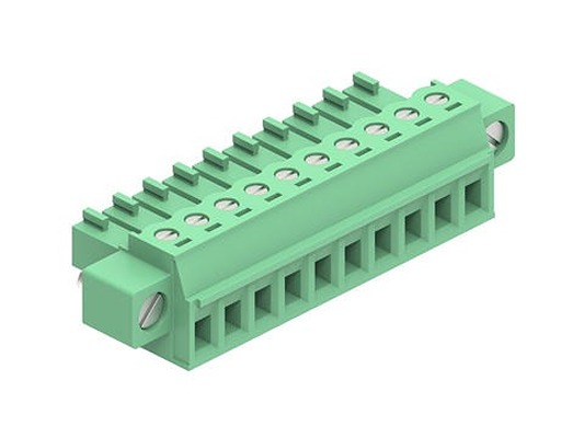 Molex, 3.81mm Pitch, 39514, 10 Way, Horizontal, Pluggable Terminal Block, Plug, 395145010