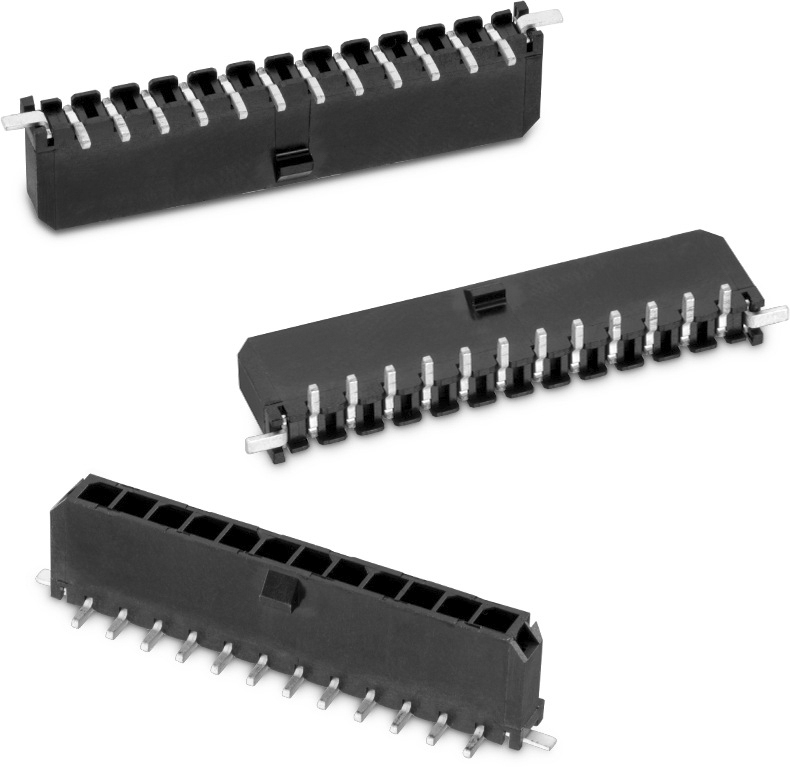 Wurth Elektronik WR-MPC3 Series Straight Surface PCB Header, 2 Contact(s), 3 mm Pitch, 1 Row, Shrouded