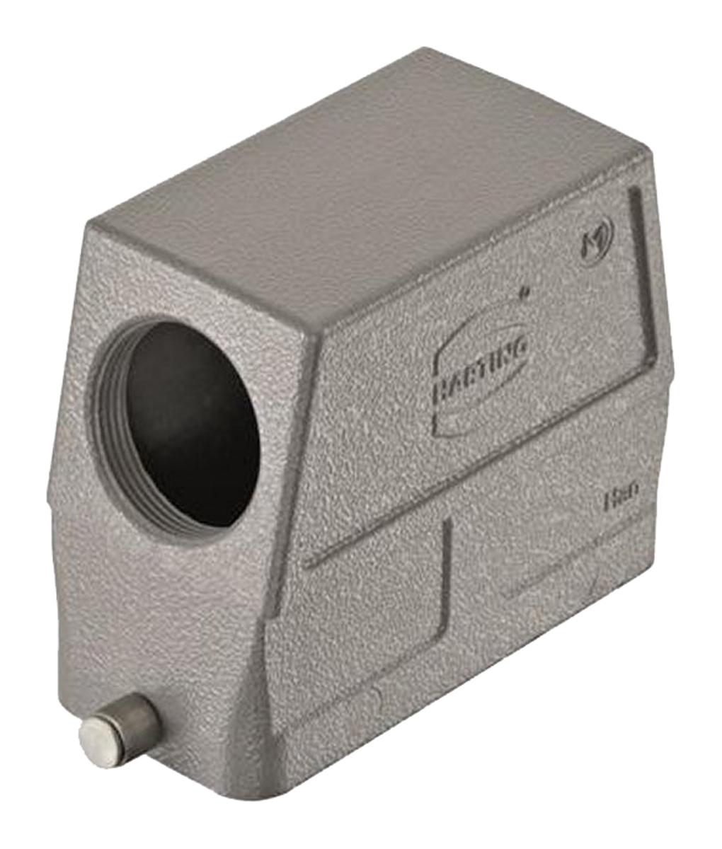 HARTING Han B HMC Heavy Duty Power Connector Hood, M32 Thread, Side Entry