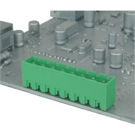 Amphenol Industrial, 5mm Pitch, OQ0854500000G, 8 Way, , Pluggable Terminal Block, Plug, Through Hole, Solder Pin