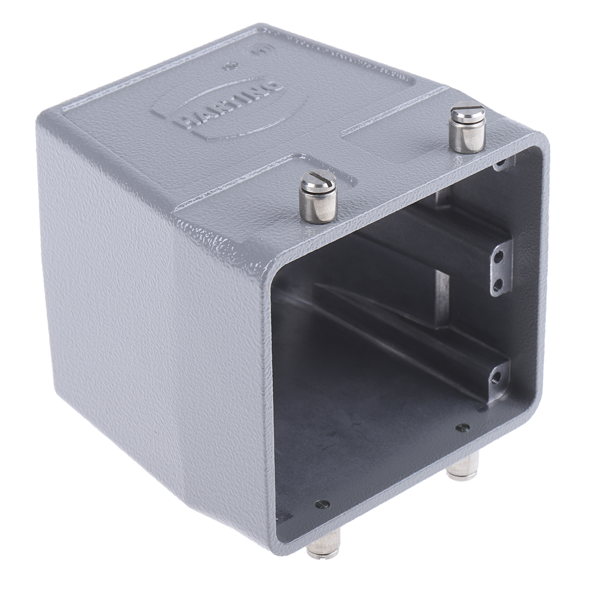 HARTING Han B Heavy Duty Power Connector Hood, M40 Thread, Top Entry