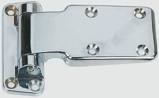Steinbach & Vollman Zinc Tee Hinge, Screw Fixing, 88mm x 35mm x 10mm