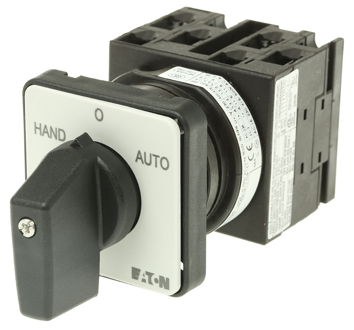 Eaton, 3P 3 Position 45° Changeover Cam Switch, 690V ac, 20A, Toggle Actuator