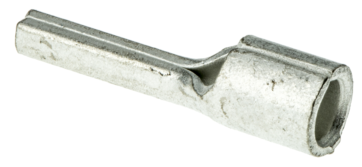 TE Connectivity, SOLISTRAND Uninsulated, Tin Crimp Pin Connector, 3mm² to 6mm², 12AWG to 10AWG, 2.6mm Pin Diameter,