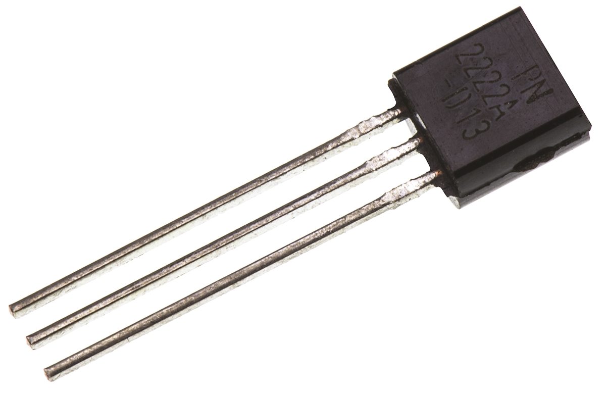 onsemi PN2222ABU NPN Transistor, 1 A, 40 V, 3-Pin TO-92