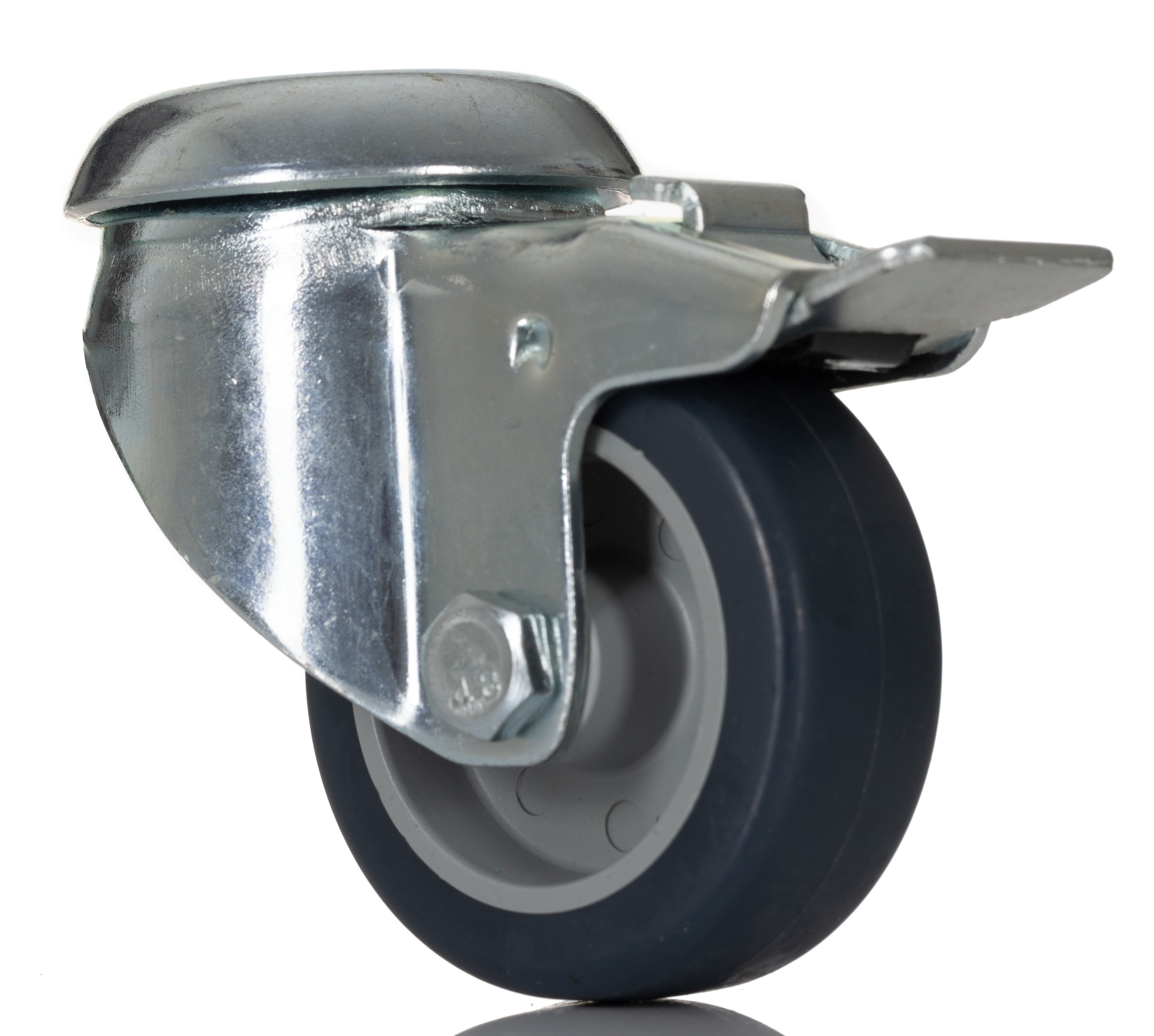Tente Braked Swivel Castor Wheel, 40kg Capacity, 50mm Wheel