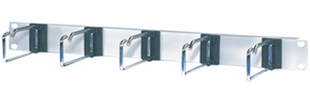 nVent SCHROFF Steel Cable Management Ring for Use with 19-Inch Cabinet, 5 Rings, 115 x 44mm