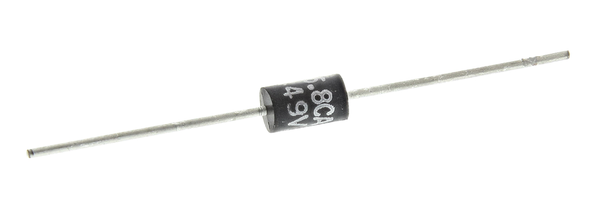 Vishay 1.5KE6.8CA-E3/54, Bi-Directional TVS Diode, 1500W, 2-Pin 1.5KE