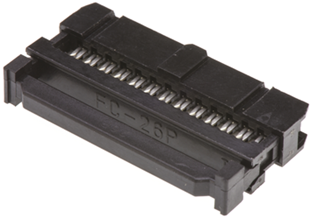 Amphenol Communications Solutions 26-Way IDC Connector Socket for Cable Mount, 2-Row