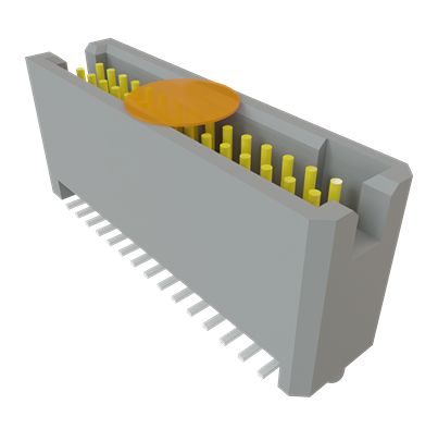 Samtec TFM Series Vertical Surface, Through Hole PCB Header, 30 Contact(s), 1.27 mm Pitch, 2 Row, Shrouded