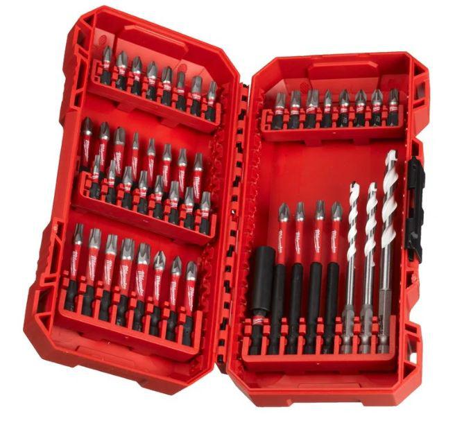 Milwaukee Impact Bit Set 48 Pieces, Hexagon