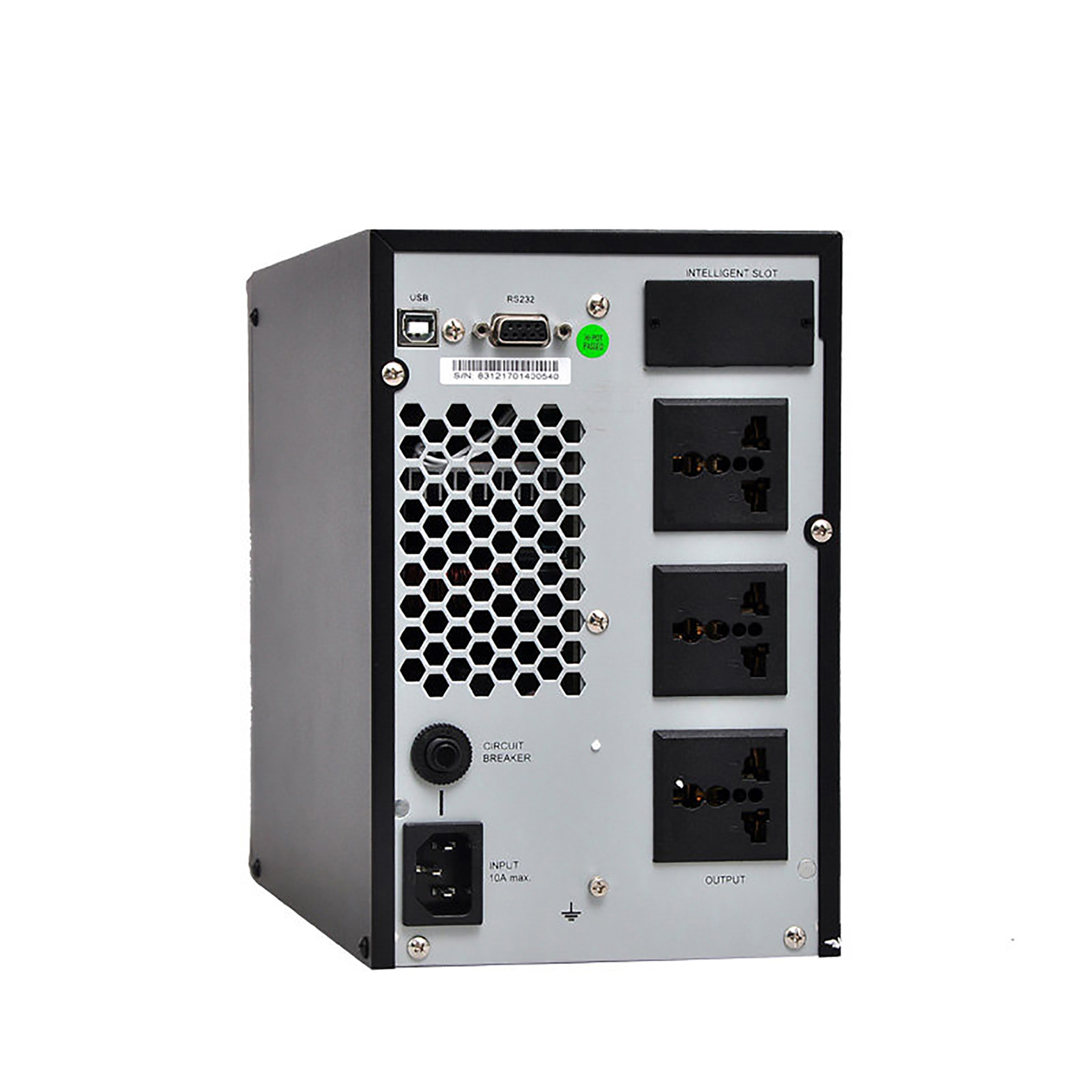 RS PRO 160 → 280V ac Input Stand Alone Uninterruptible Power Supply, 1000VA (800W)