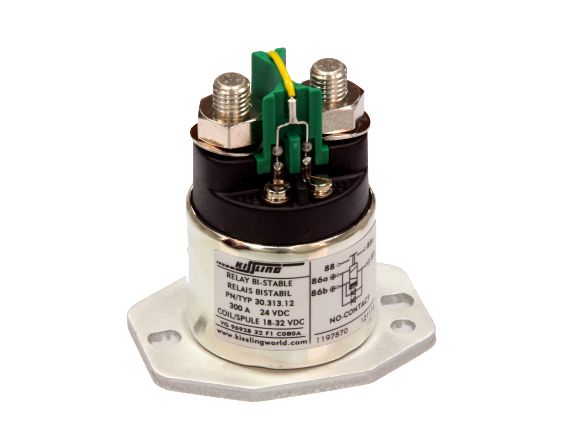TE Connectivity Surface Mount Non-Latching Relay, 24V dc Coil, 300A Switching Current, SPST