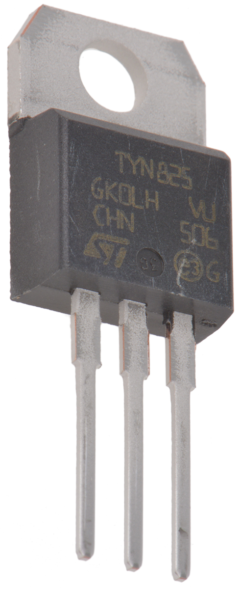 STMicroelectronics TYN825RG, Thyristor 800V, 16A 40mA
