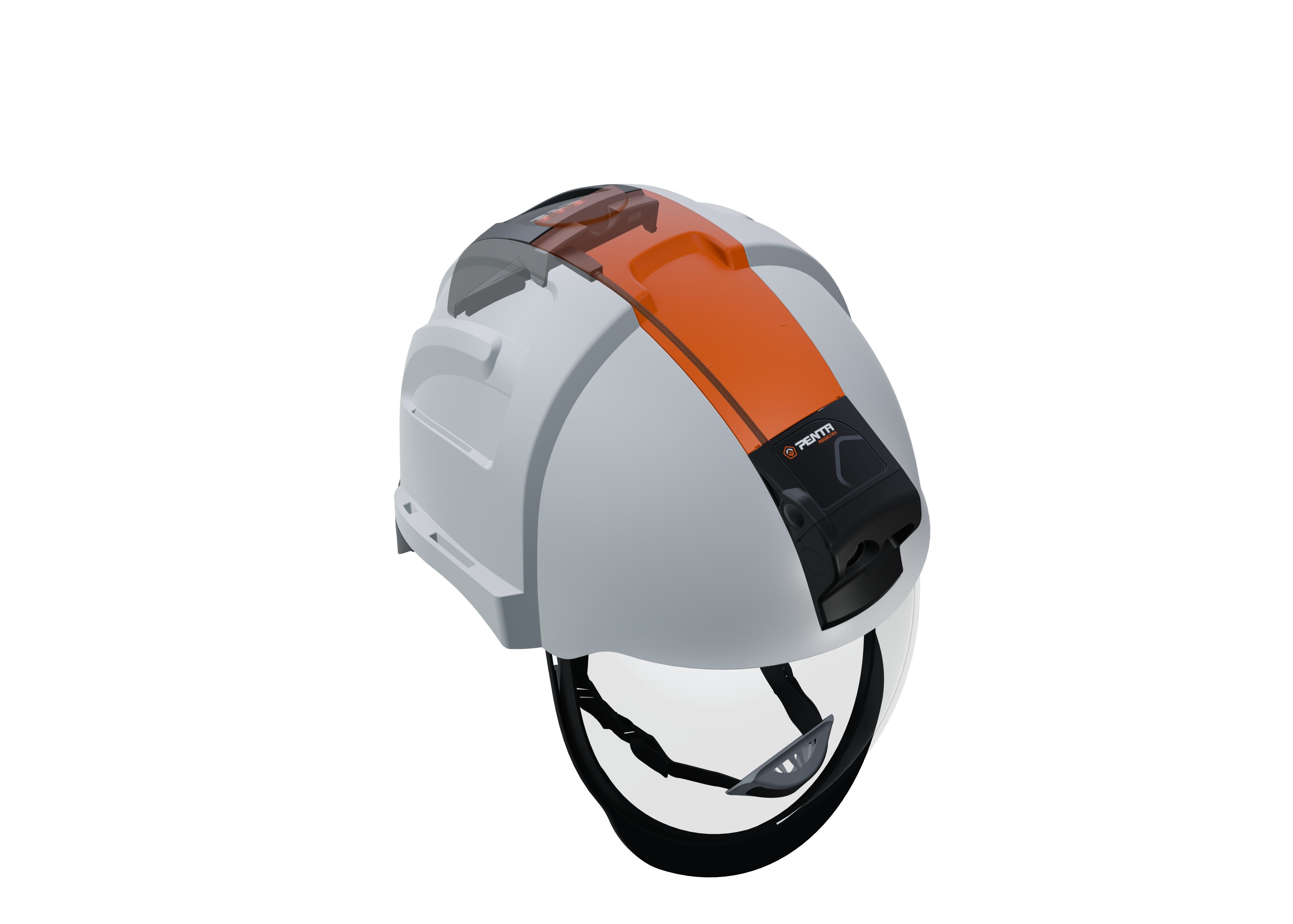 Penta ABS Black, Orange Hard Hat Light, Penta Helmets