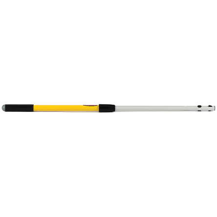 Rubbermaid Commercial Products Yellow Aluminium Telescopic Mop Handle, 0.5 → 1.01m, for use with Mop