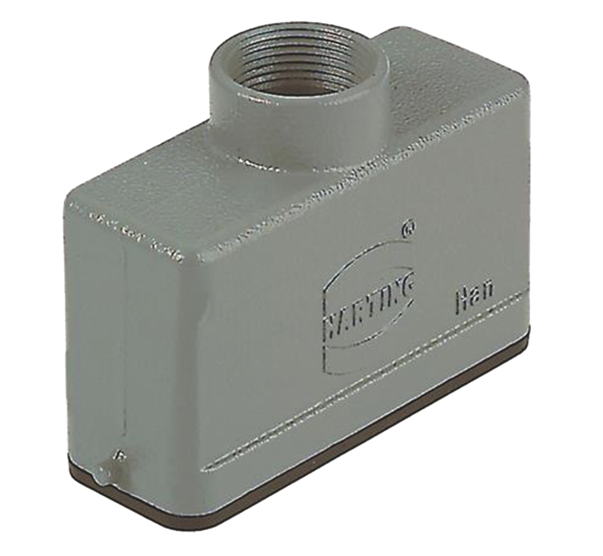 HARTING Han A Heavy Duty Power Connector Hood, PG16 Thread, Top Entry