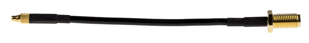 LPRS LPRS-MMCX Series Male MMCX to Male SMA, 100 mm 50 Ω