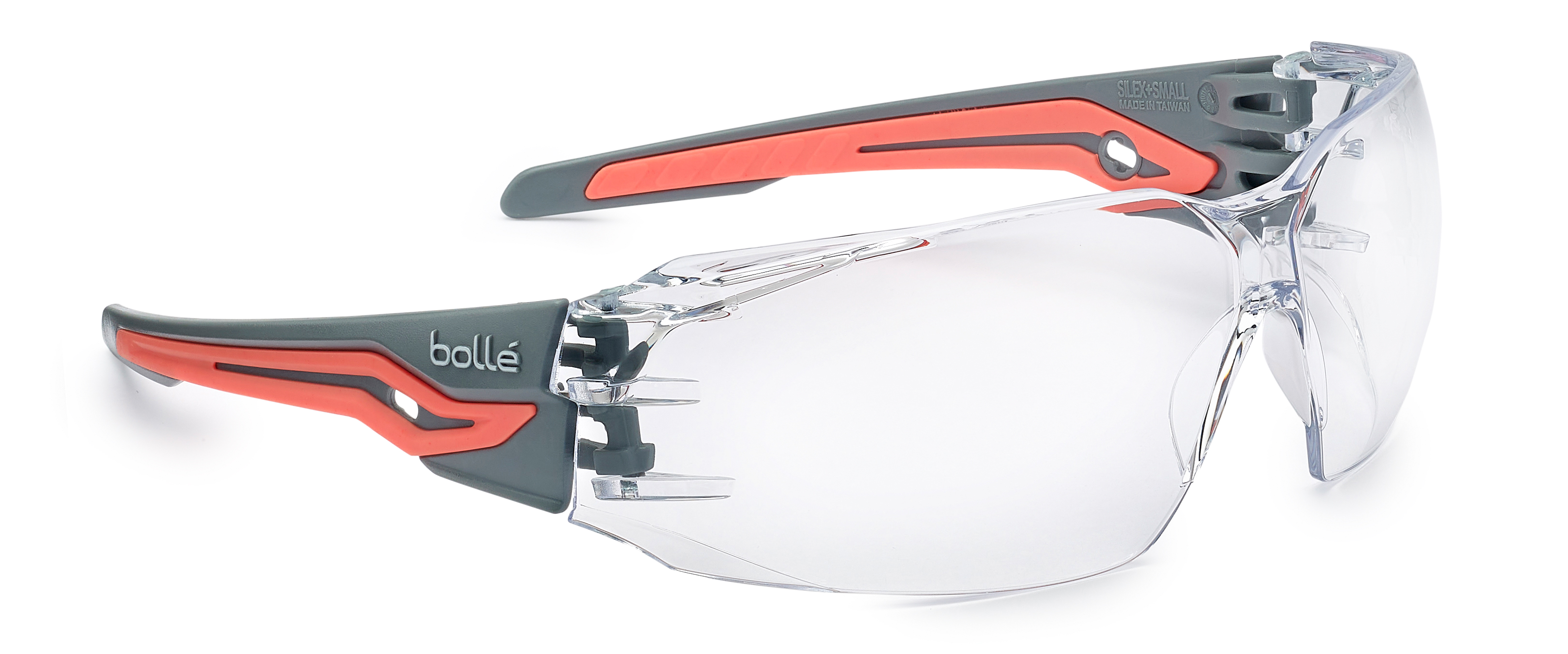 Bolle Safety SILEX+ Anti-Mist UV Safety Glasses, Clear PC Lens