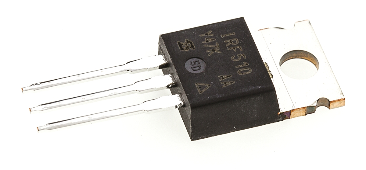 Vishay IRF Type N-Channel MOSFET, 5.6 A, 100 V Enhancement, 3-Pin TO-220 IRF510PBF