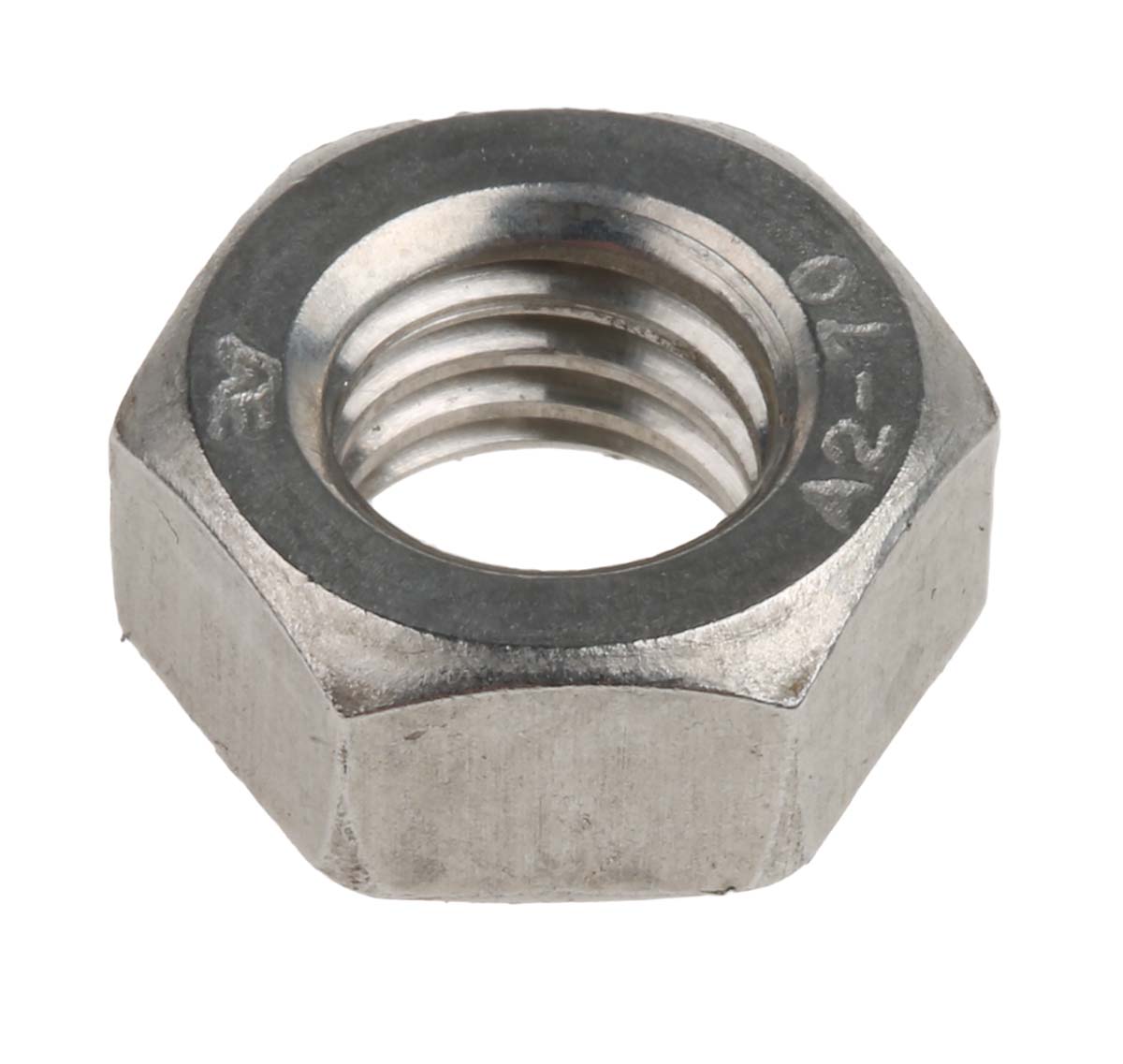 RS PRO Stainless Steel, Hex Nut, M8