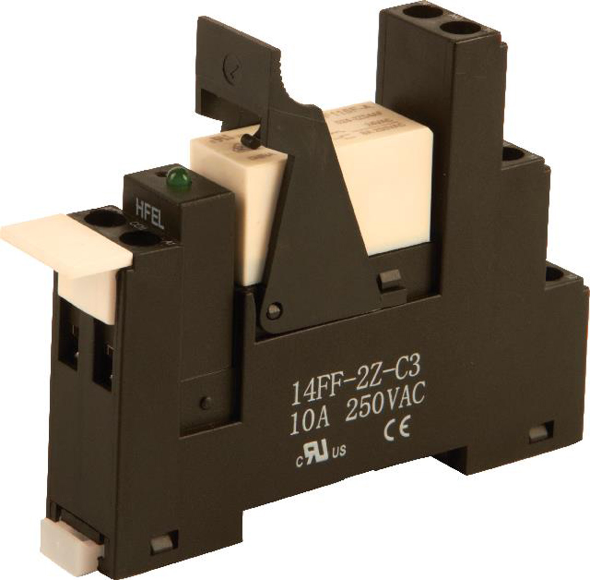 Hongfa Europe GMBH 2RM Series Interface Relay, DIN Rail Mount, 110V ac Coil, DPDT, 2-Pole, 8A Load