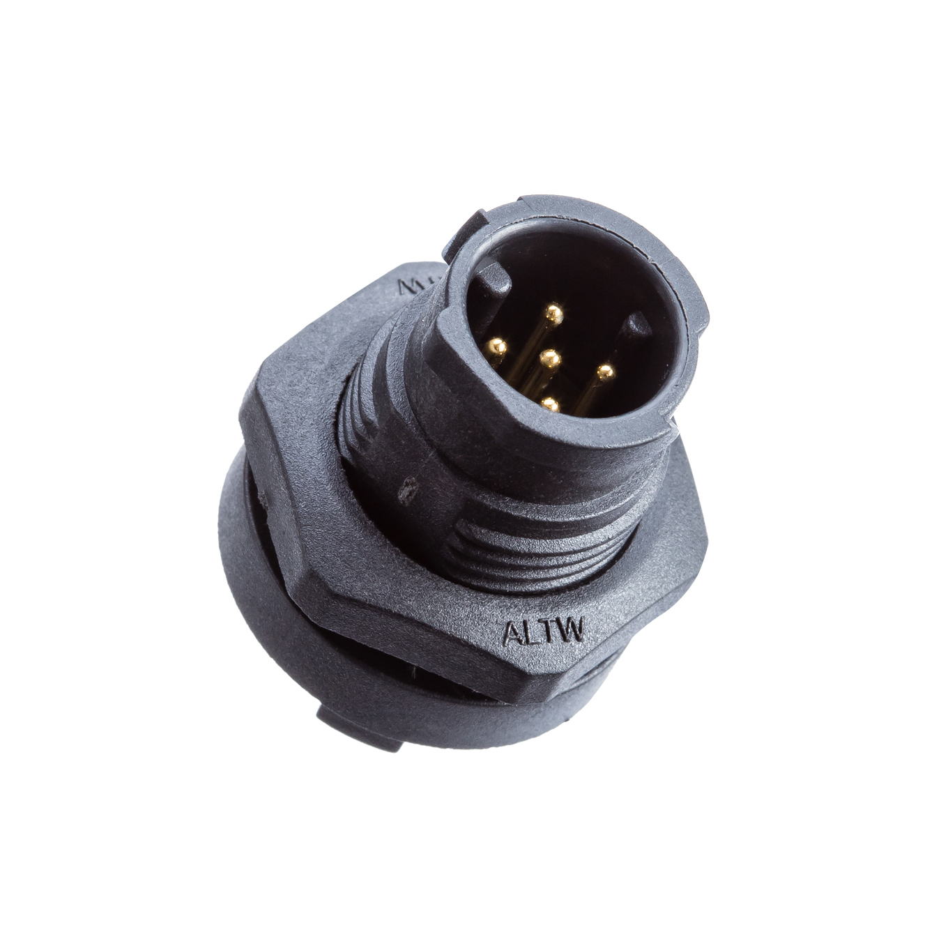 Amphenol Industrial Circular Connector, 2 Contacts, Panel, Miniature Connector, Plug, Male, IP68, X-LOK Series