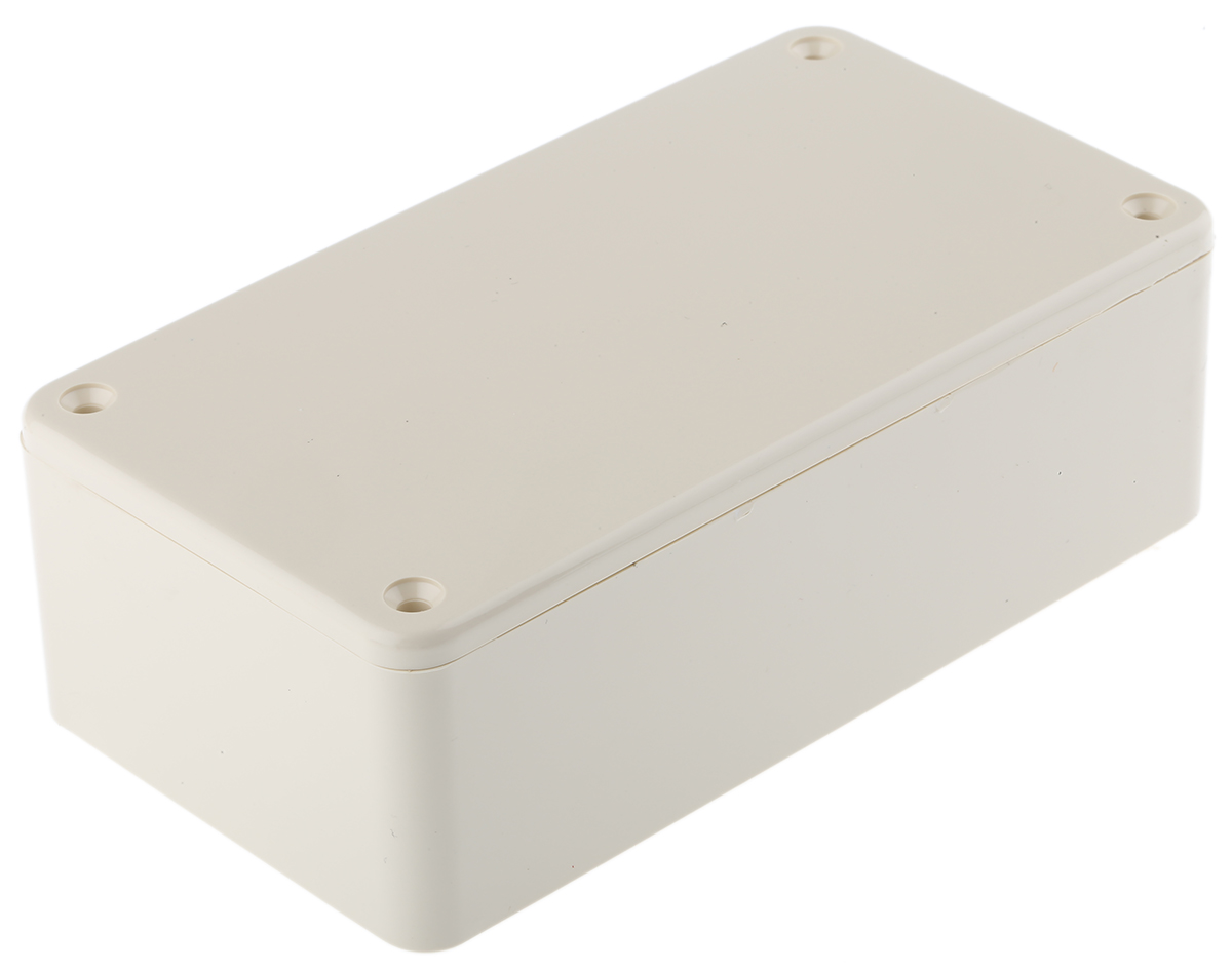 CAMDENBOSS 2000 Series Beige ABS Enclosure, IP54, Beige Lid, 120 x 65 x 40mm