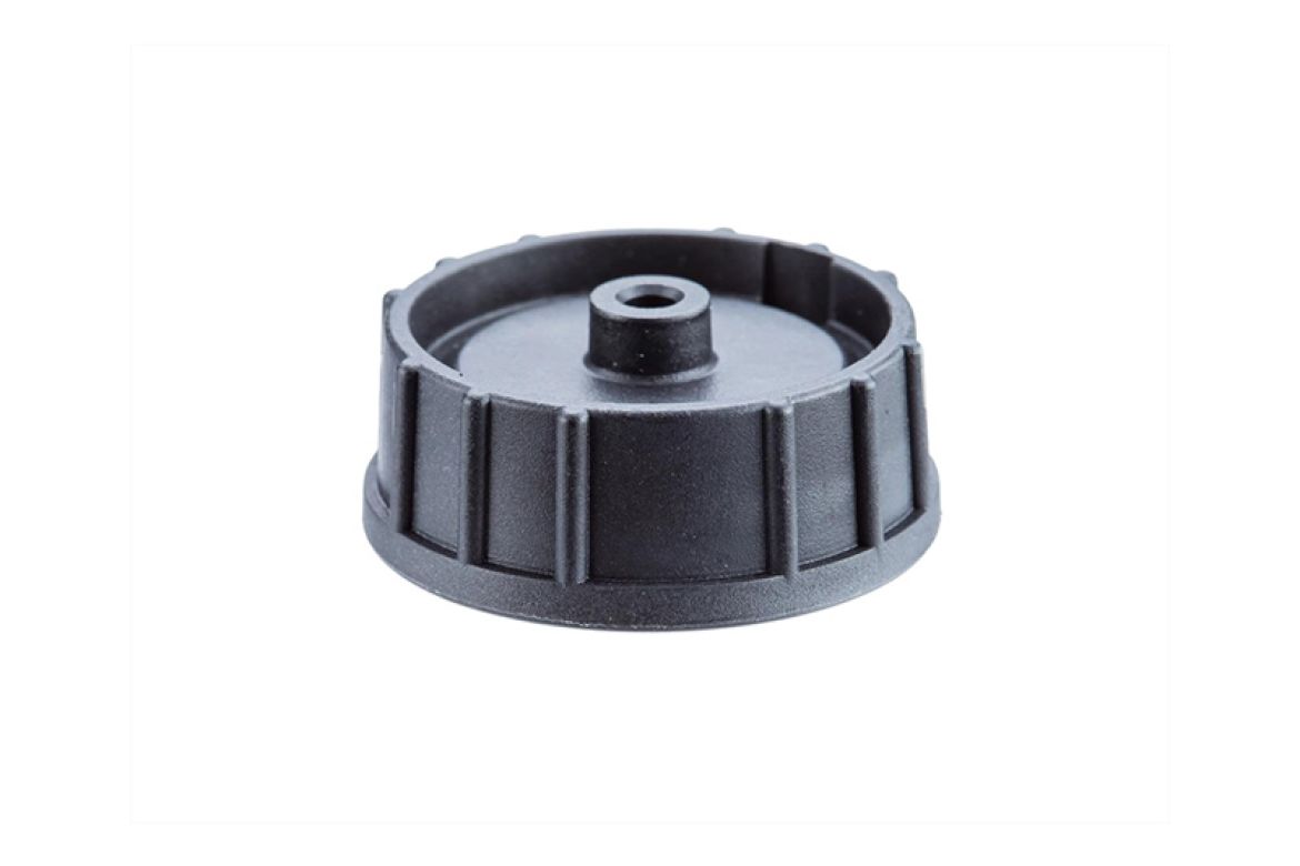 Amphenol Industrial Black Waterproof Cap With Rubber Lead, Shell Size 28.5mm for use with Circular Connector