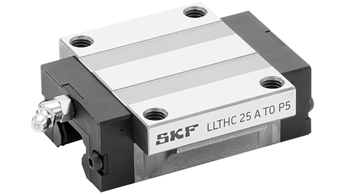 Ewellix Makers in Motion Linear Guide Carriage LLTHC, 26100N Dynamic Load, 30mm Rail Width