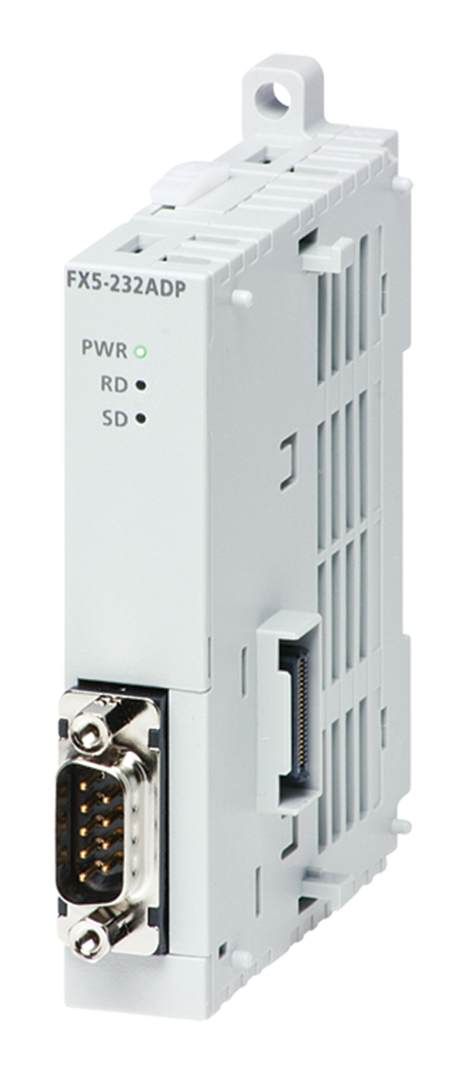 Mitsubishi FX5 Series Communication Module for Use with FX5U CPU Module, FX5UC CPU Module, Current, Voltage