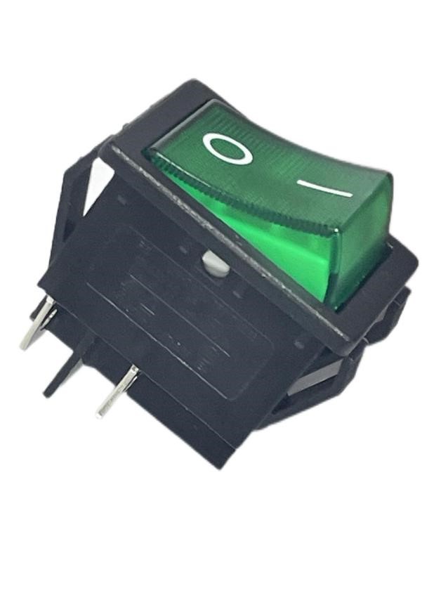 RS PRO Illuminated DPDT, On-Off Rocker Switch Panel Mount