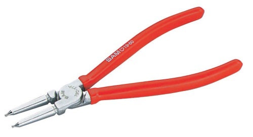 SAM Circlip Pliers, 140 mm Overall, Straight Tip, 140mm Jaw, ESD