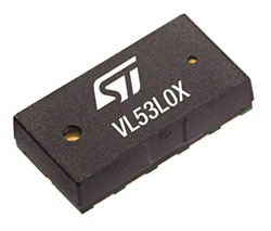 VL53L0CXV0DH/1 STMicroelectronics, Time-of-Flight, 2m 2.6 V to 3.5 V 12-Pin LGA