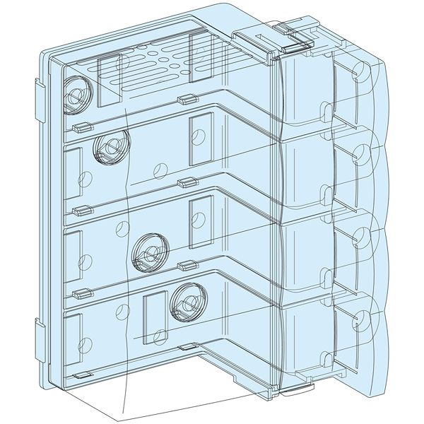 Schneider Electric Linergy Series Terminal Block for Use with PrismaSeT PrismaSeT G Enclosure, PrismaSeT PrismaSeT P