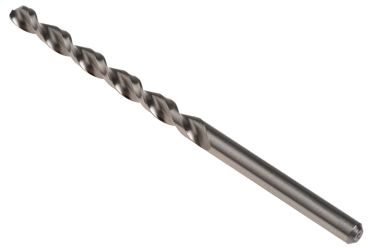 RS PRO HSS Twist Drill Bit, 4mm Diameter, 75mm Overall