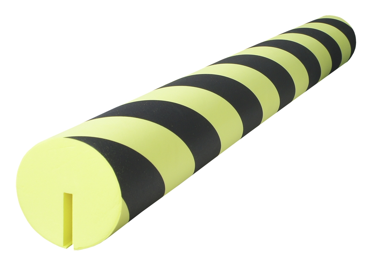 RS PRO Black, Yellow Impact Protector 1000 mm x 100mm