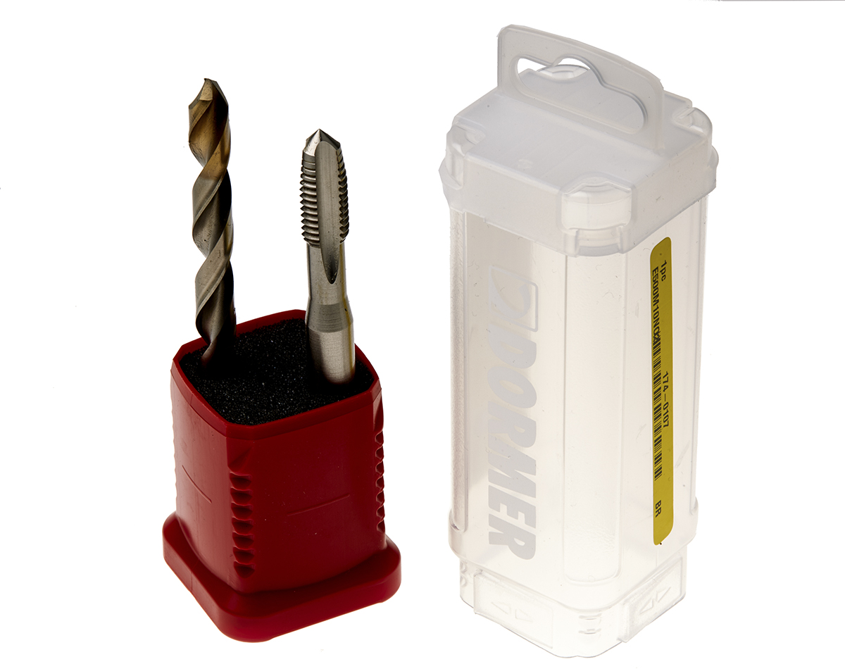 Dormer Tap & Drill Set HSS 2-Piece Hand Tap M10 Thread