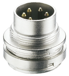 Lumberg, SFV 5 Pole M16 Din Plug, DIN EN 60529, 5A, 250 V ac IP40, Male, Panel Mount
