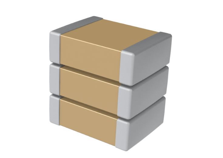 KEMET 44nF Multilayer Ceramic Capacitor MLCC, 2kV dc V, 0.1 , SMD