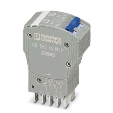 Phoenix Contact Thermomagnetic Device Circuit Breaker Thermal Circuit Breaker - CB 2 Pole 80V dc Voltage Rating, 4A