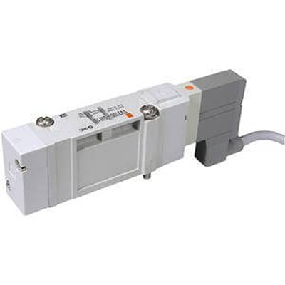 SMC 2 Position Double Solenoid Pneumatic Solenoid Valve - Double Solenoid SV1000 Series 24V dc