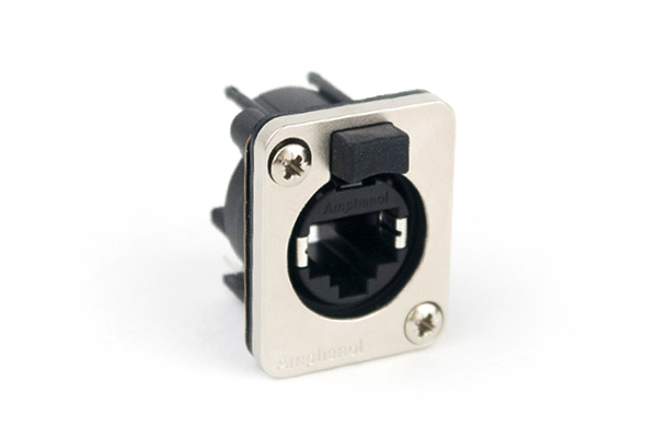 Amphenol Industrial PCB Mount XLR Connector, Vertical, Female, IP40, 125 V ac, 8 Way, Gold Plating