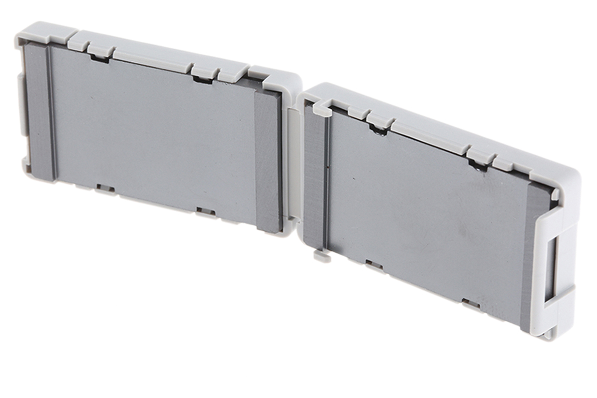 TDK 30 Material Openable Flat Cable Ferrite, 26 max. wires, Clamp Filter, Inner dims. 34mm