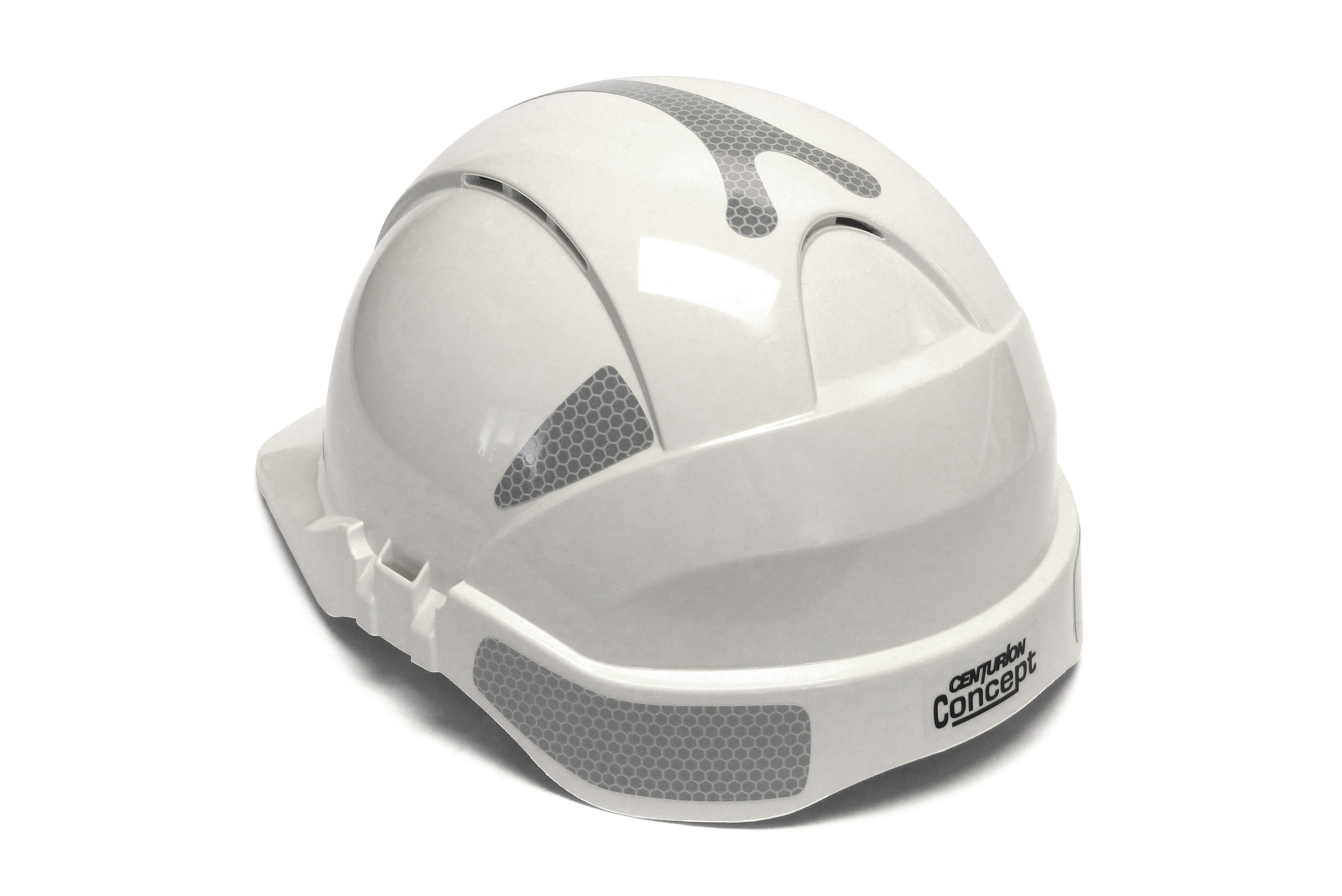 Centurion Safety Concept Core White Safety Helmet, AdjustableVentilated
