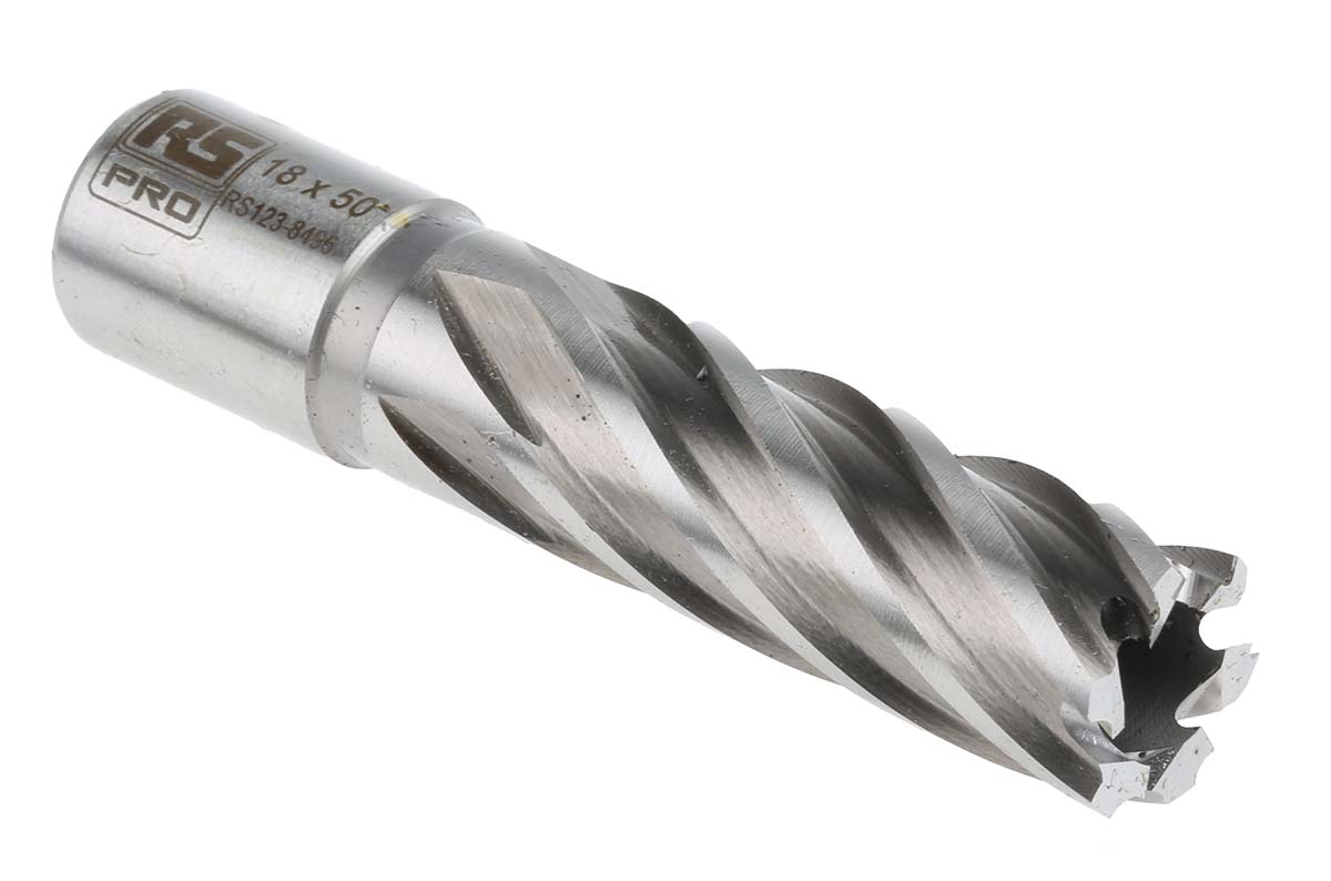 RS PRO HSS 18mm Cutting Diameter Magnetic Drill Bit
