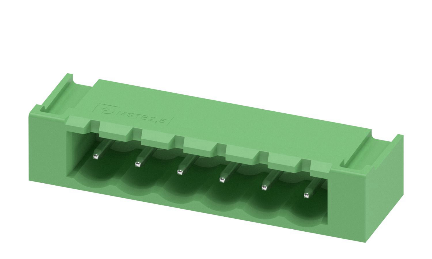 Phoenix Contact, 5.08mm Pitch, COMBICON Control, 6 Way, , Pluggable Terminal Block, Header, Through Hole, Screw